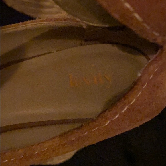 Suede wedge heels by ‘Levity’. - Picture 5 of 5